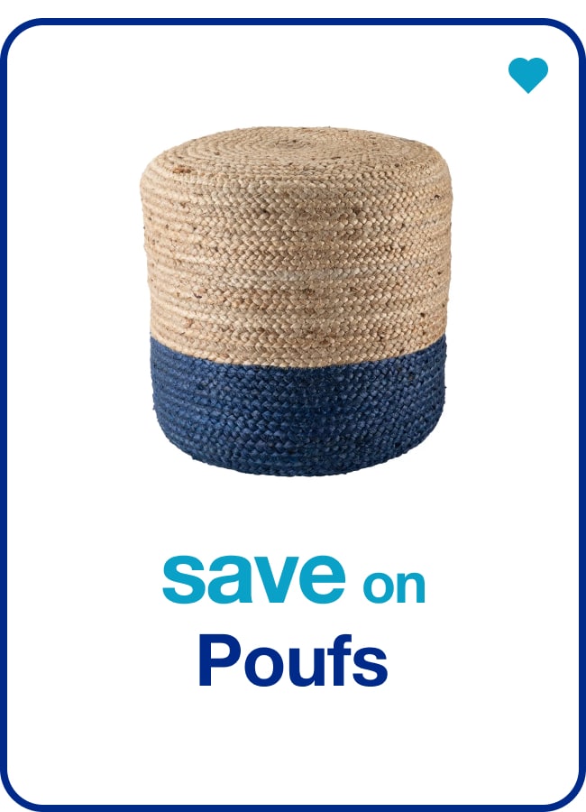 Save on Poufs