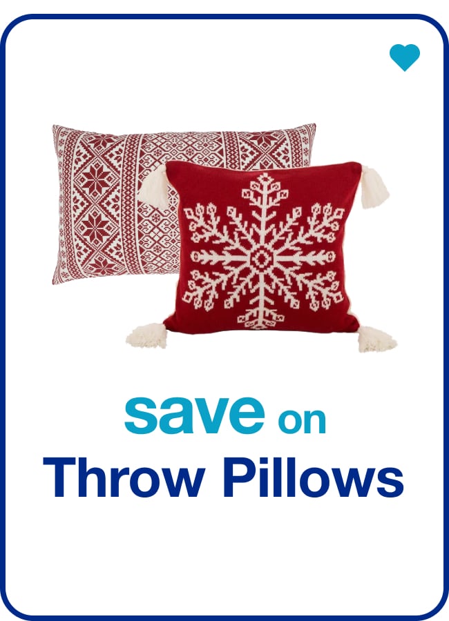 Save on Throw Pillows