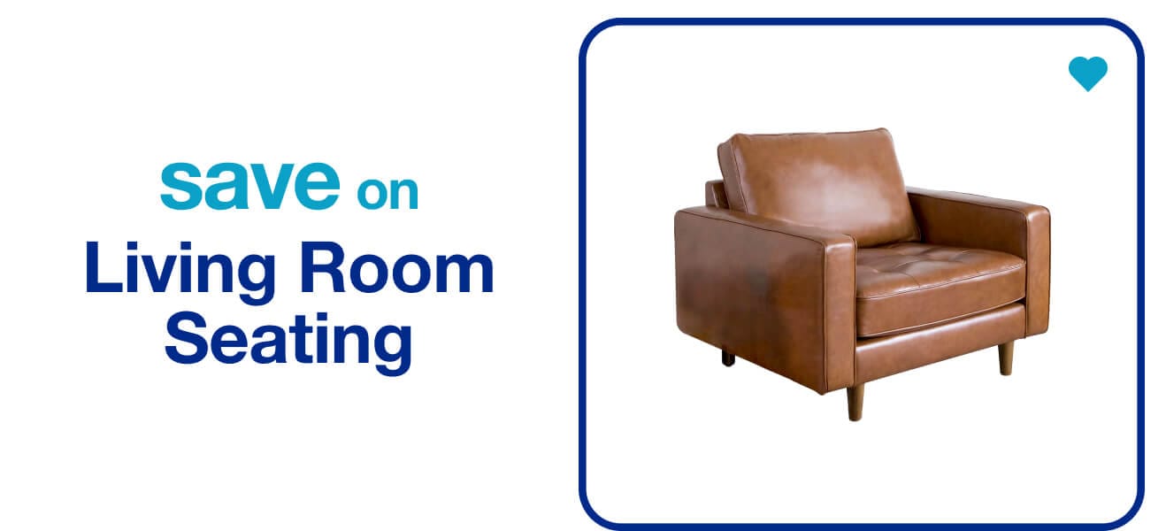 SAVE on Living Room Seating