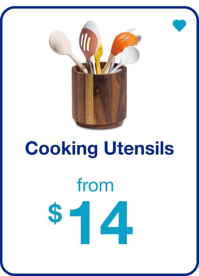 Cooking Utensils From $14 — Shop Now!