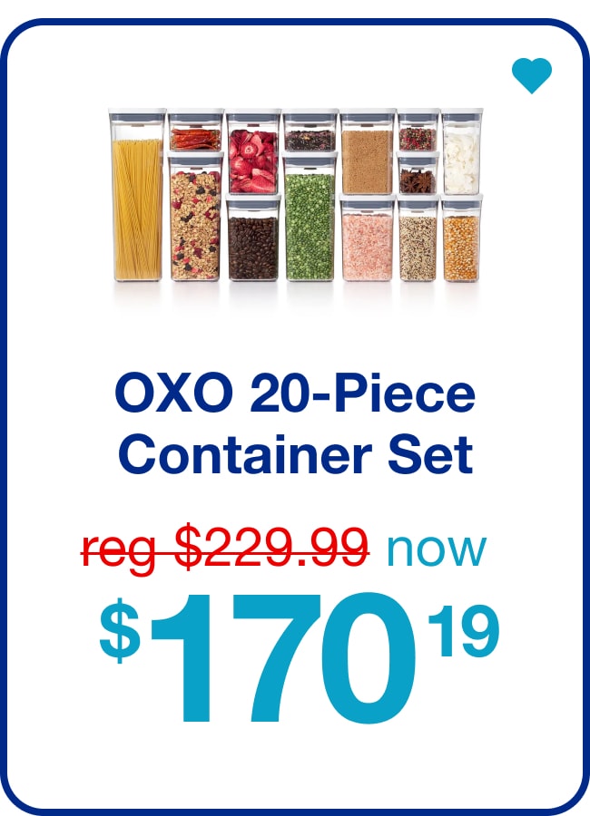 OXO Good Grips 20-Piece POP Container Set - Shop now!