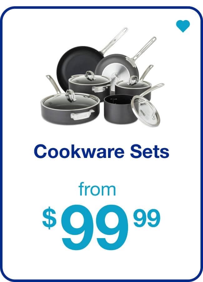 Cookware Sets From $99 — Shop Now!