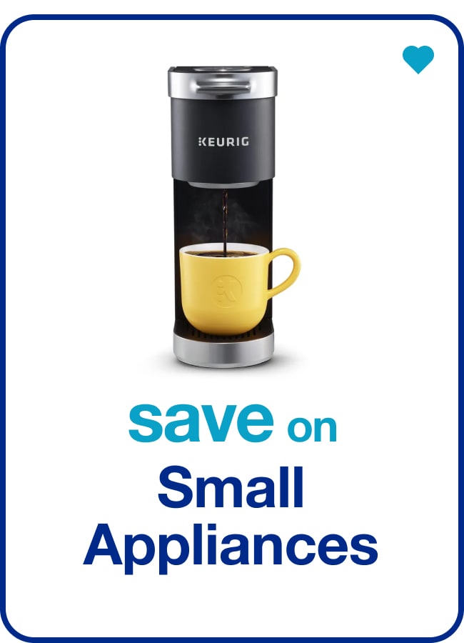 save on Small Appliances