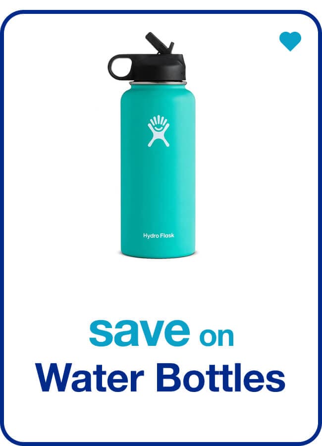 save on Water Bottles