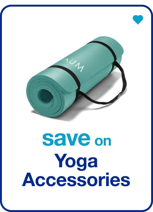 save on Yoga Accessories