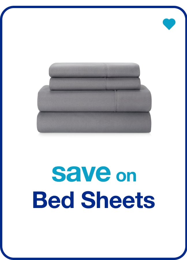 save on Bed Sheets