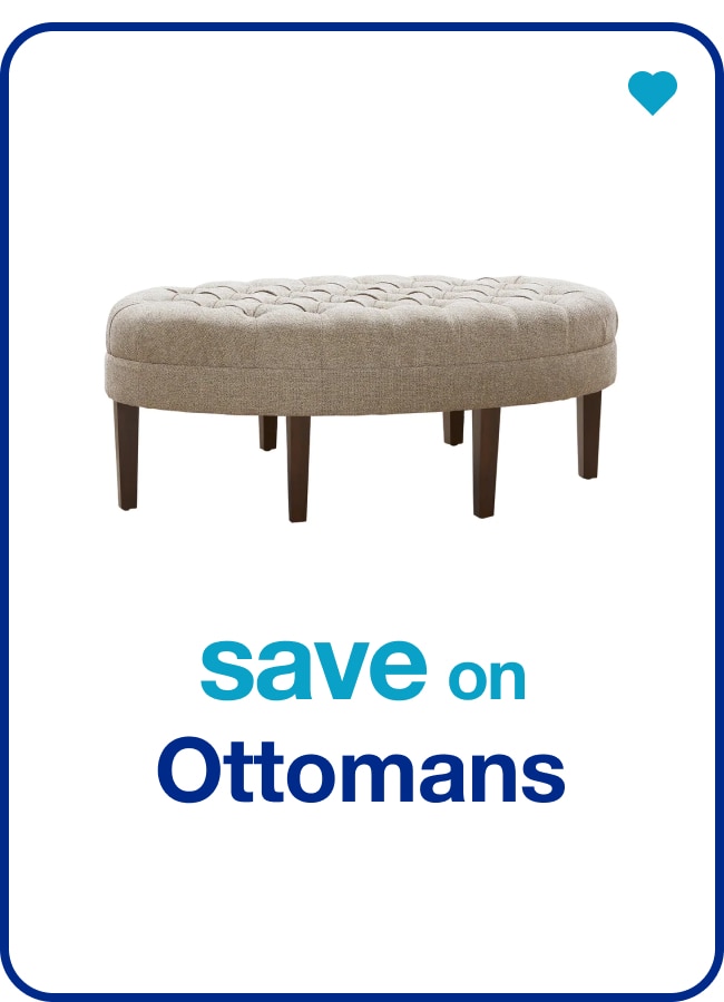 save on Ottomans