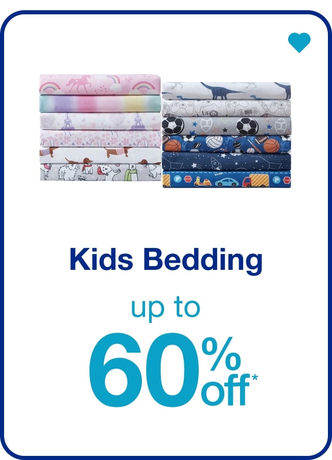 Kids Bedding - up to 60% off