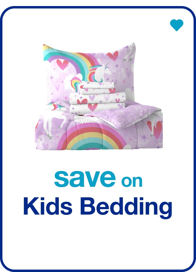 Save on Kids Bedding