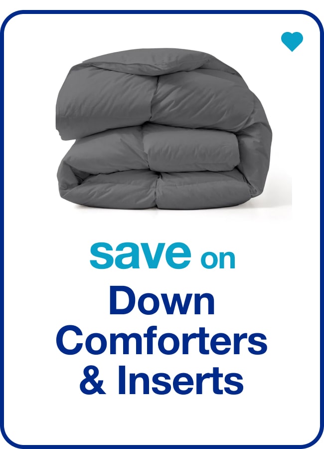 Down Comforters and Inserts — Shop Now!