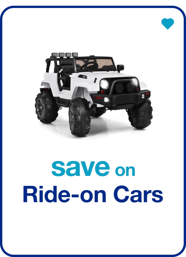 Save on Ride-on Cars