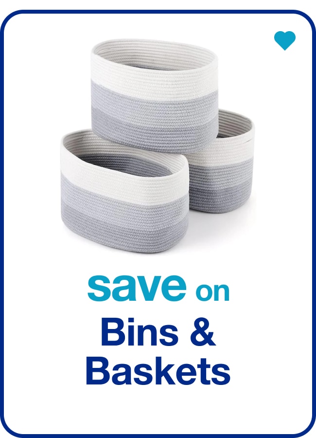Storage Bins and Baskets — Shop Now!