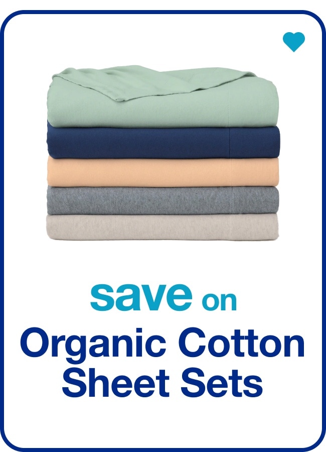 Organic Cotton Sheet Sets — Shop Now!