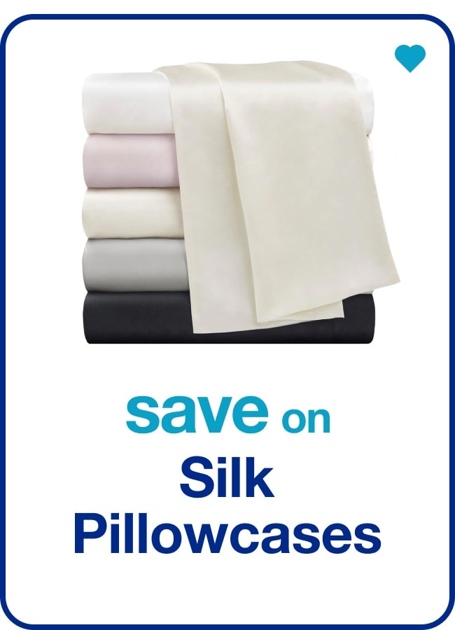 Silk Pillowcases — Shop Now!