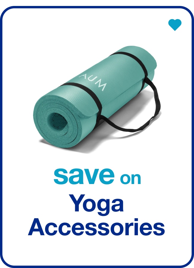 Yoga Accessories — Shop Now!