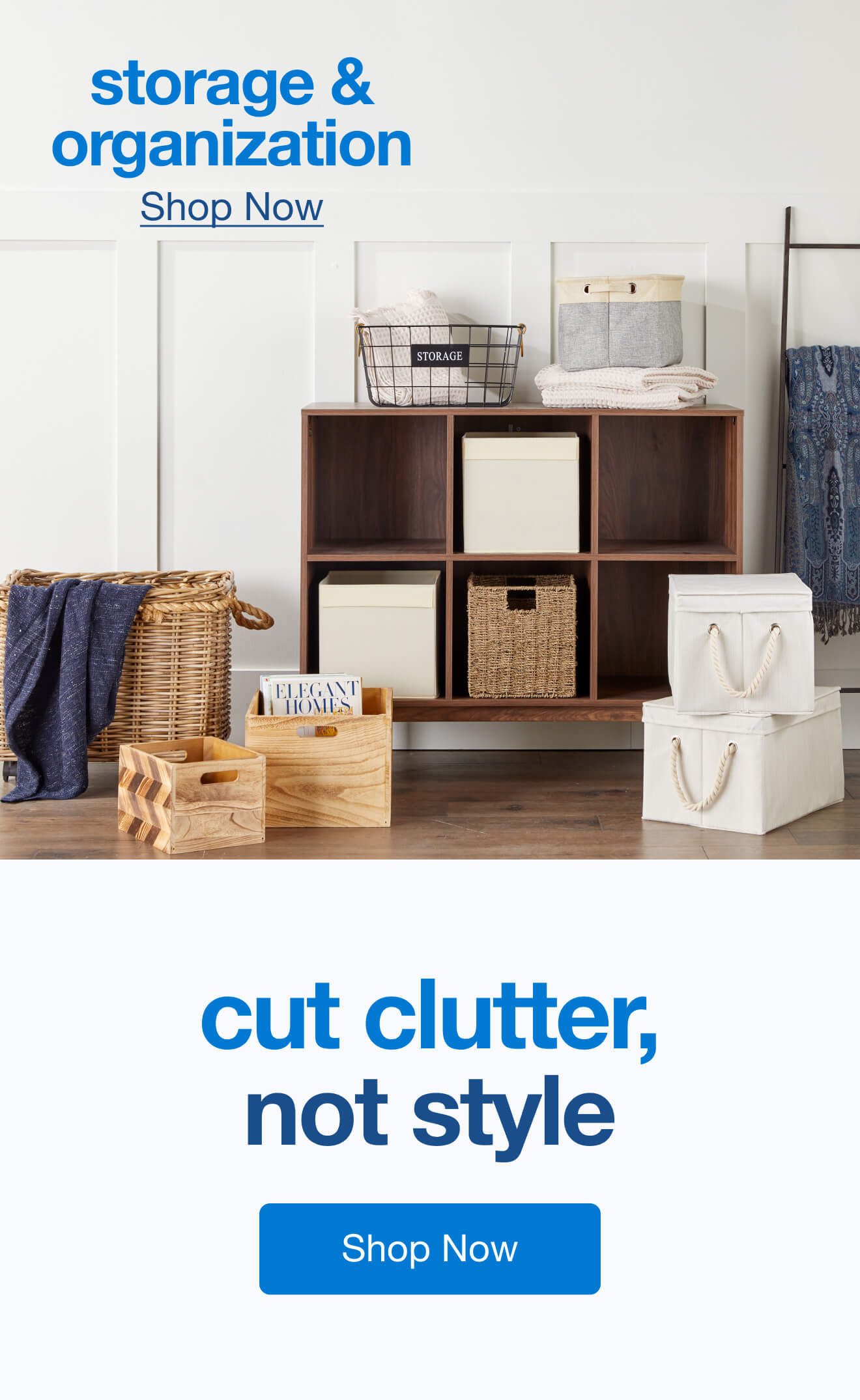 storage and organization