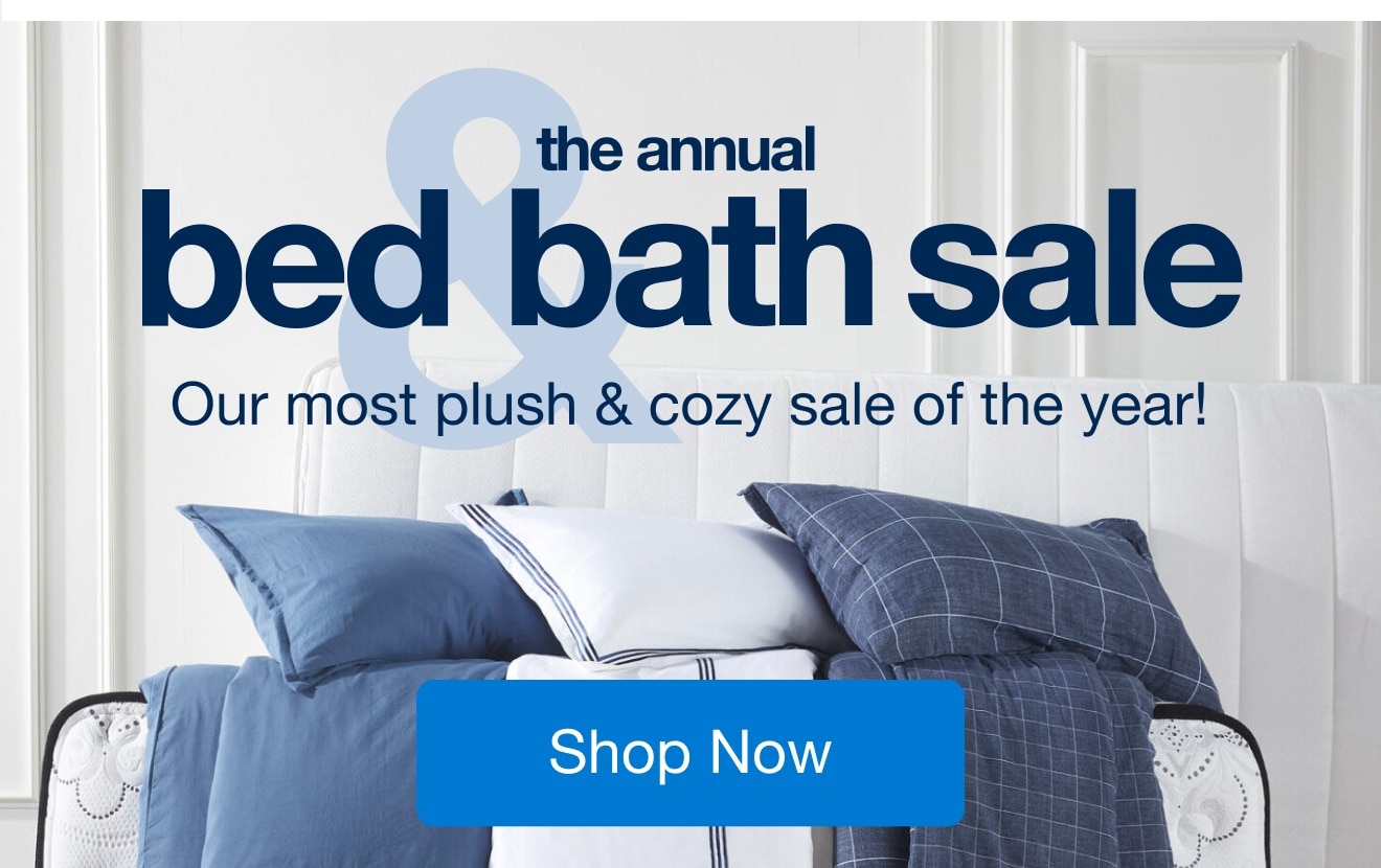 the annual bed bath sale