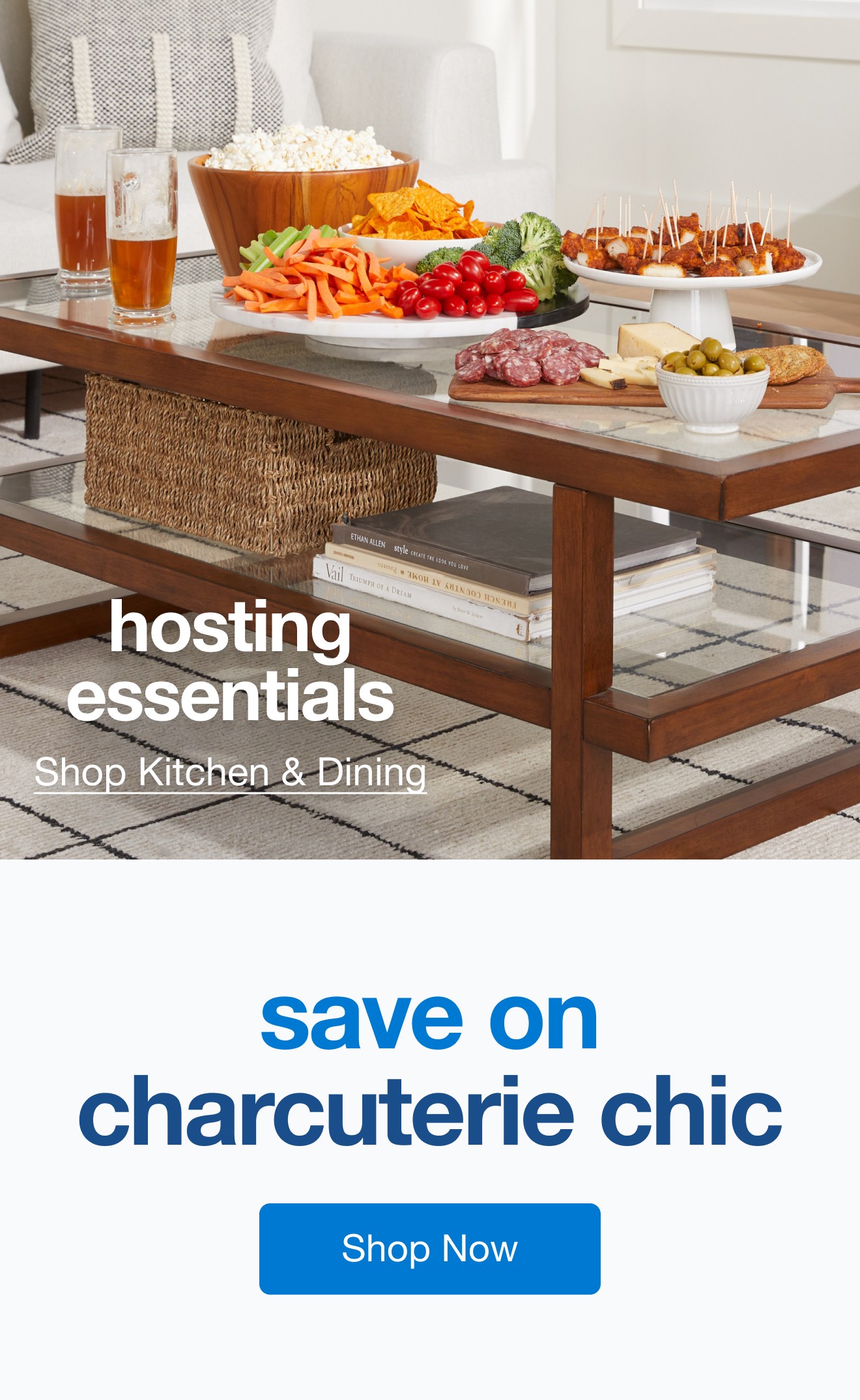 save on charcuterie chic