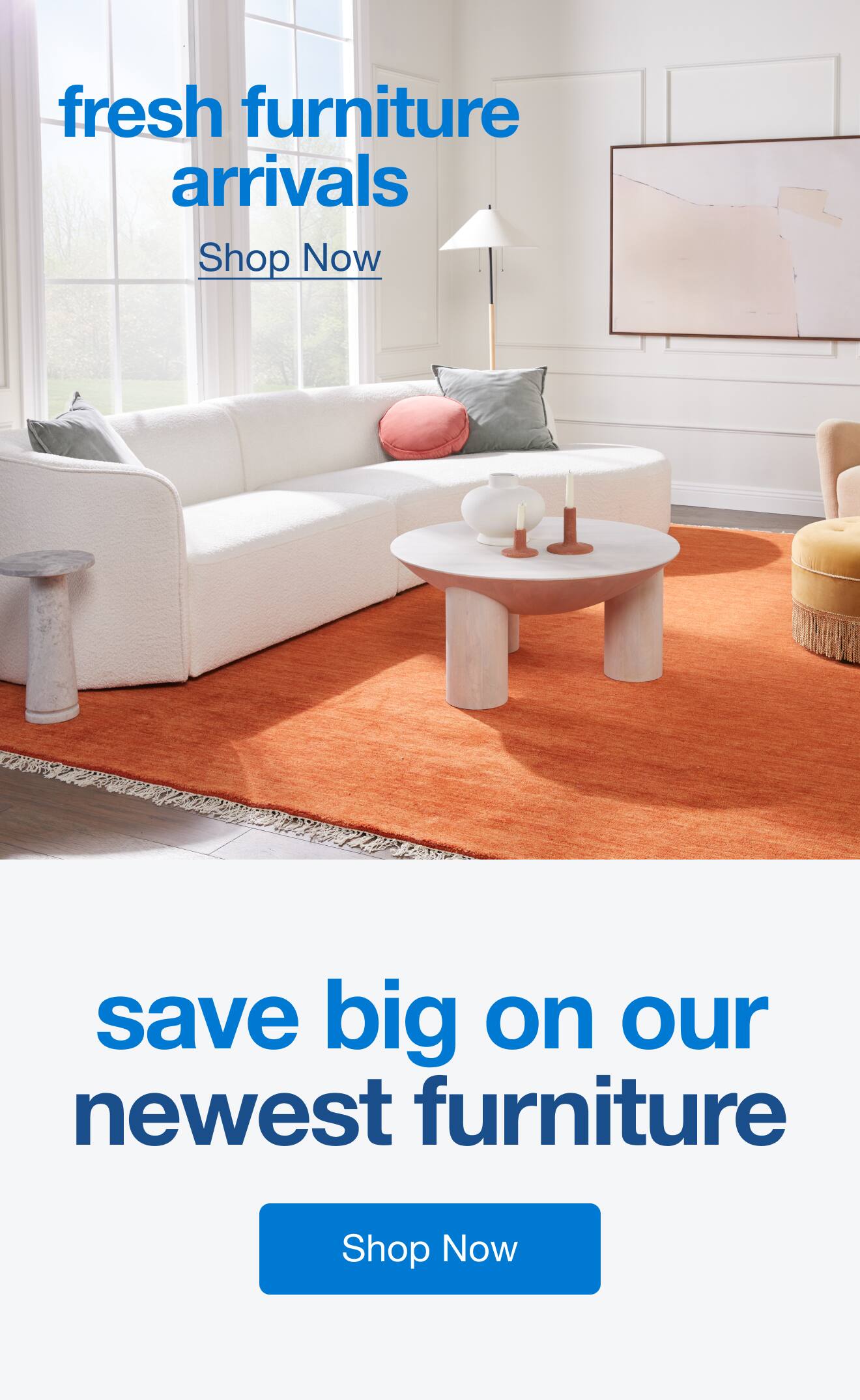 fresh furniture arrivals