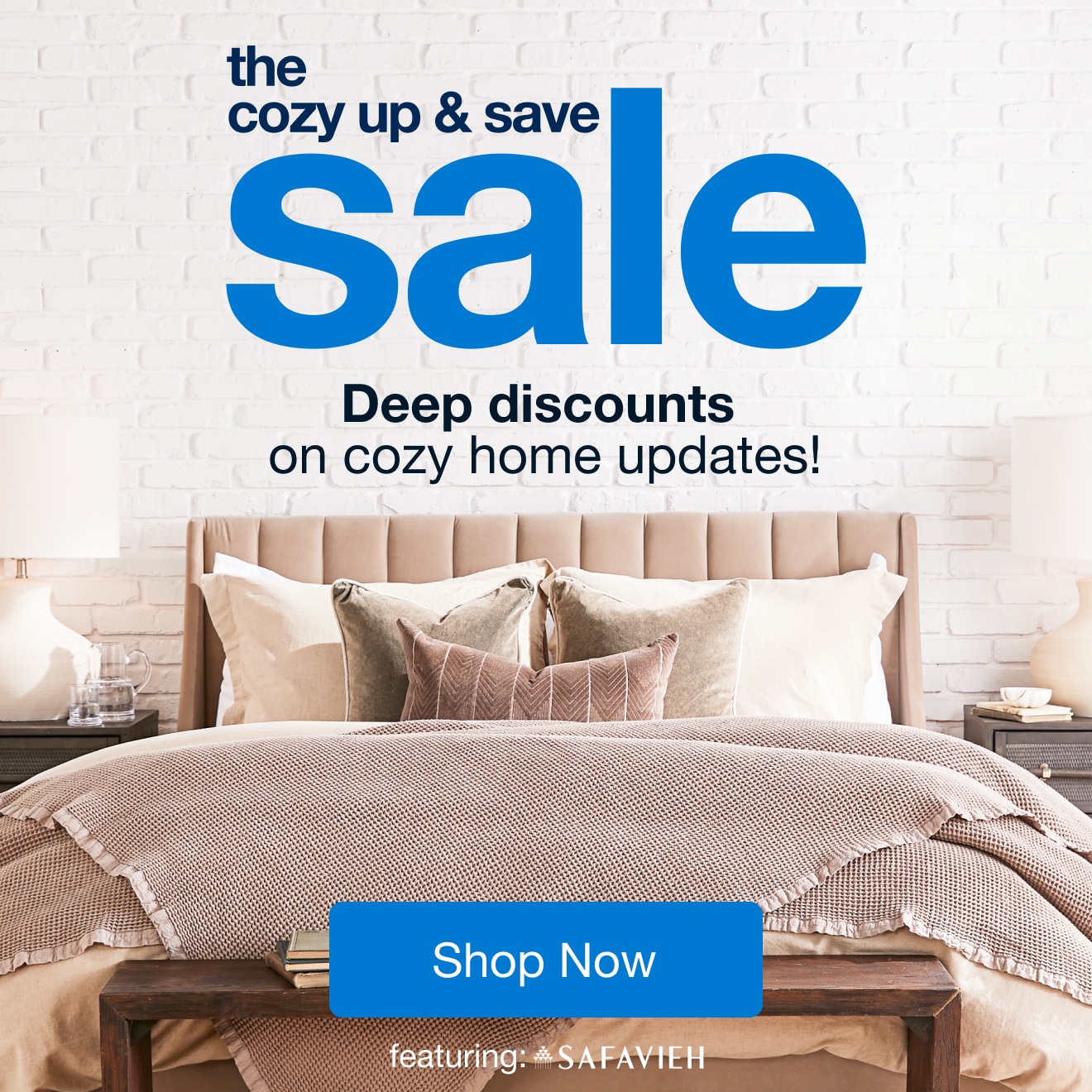 cozy up & save sale