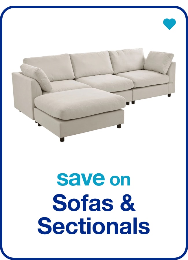 save on sofas & sectionals