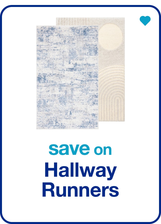 save on hallway runners