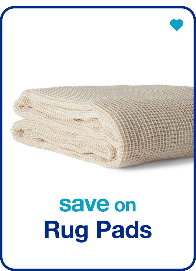 save on rug pads