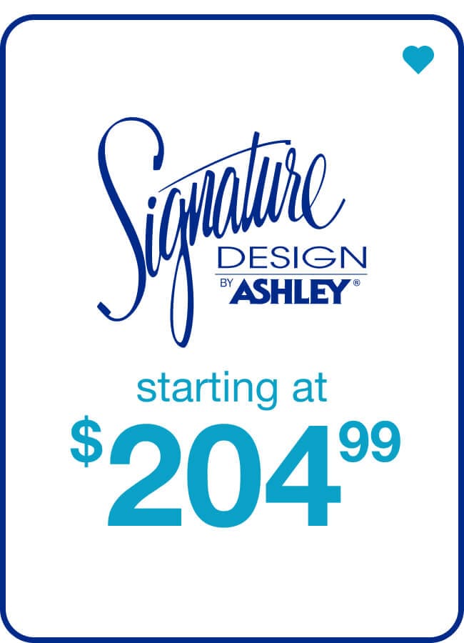 Signature Design by Ashley— Shop Now!
