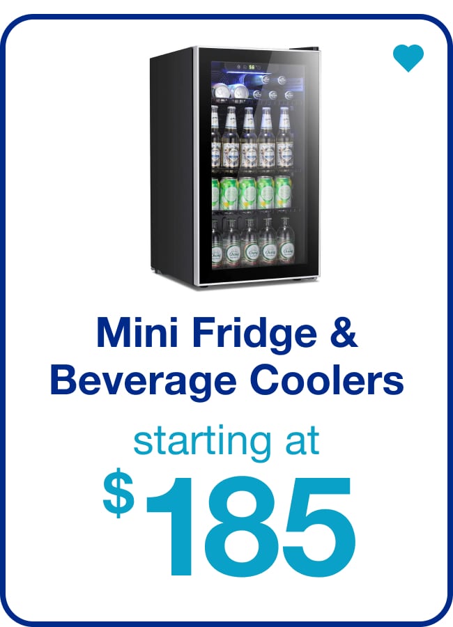 Mini Fridge & Beverage Coolers — Shop Now!