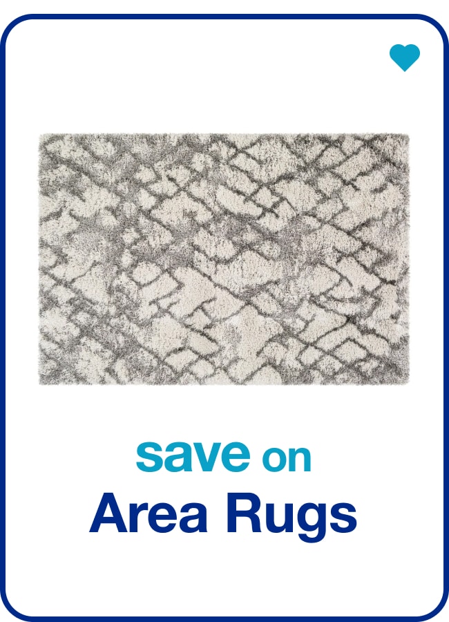 save on area rugs