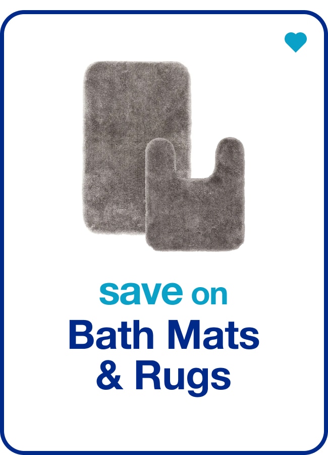 save on bath mats & rugs