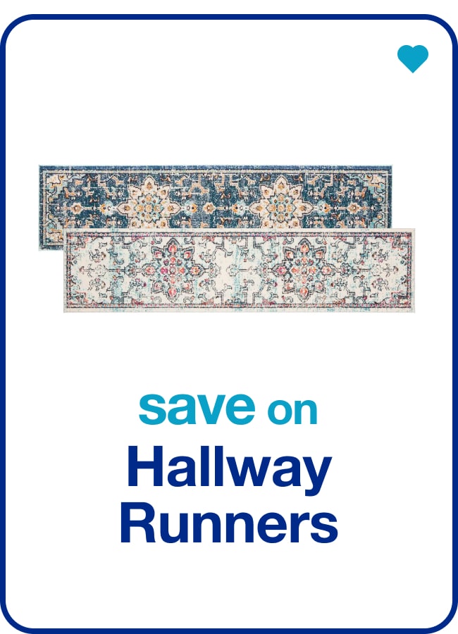 save on hallway runners