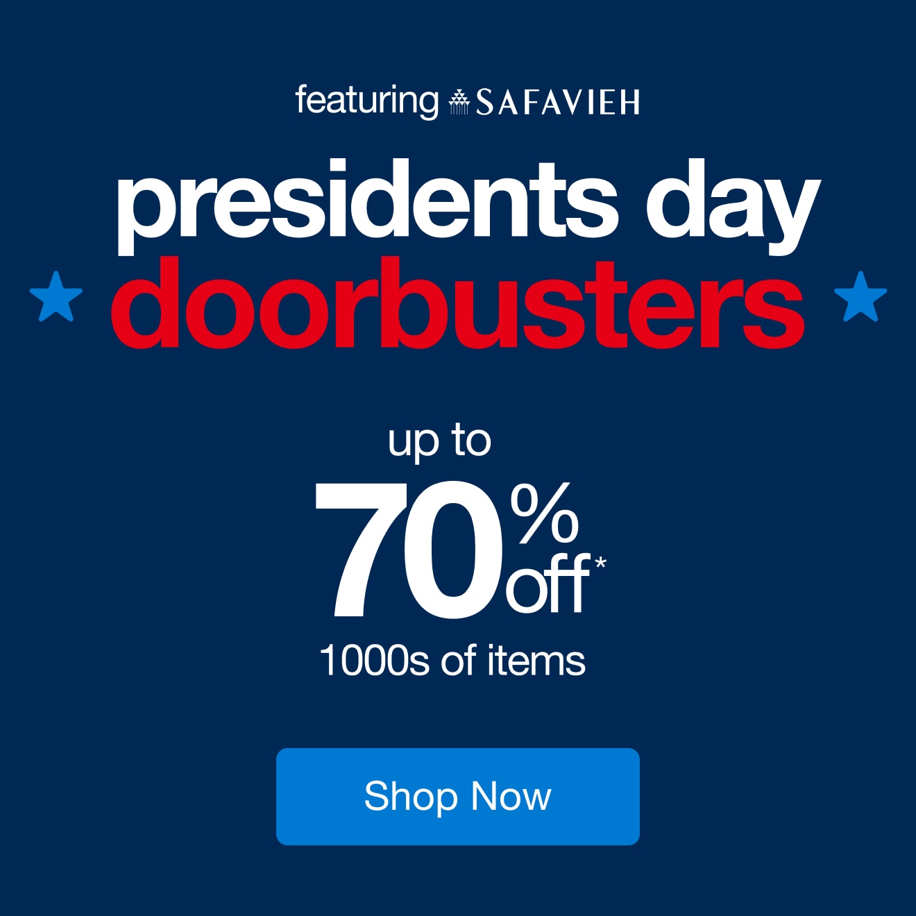 Presidents Day Doorbusters