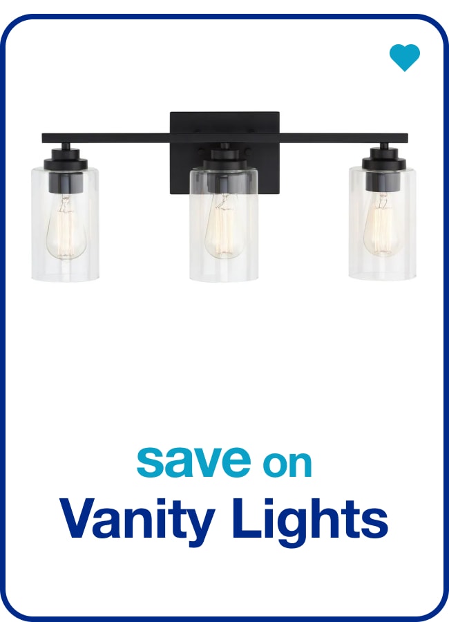 save on vanity lights