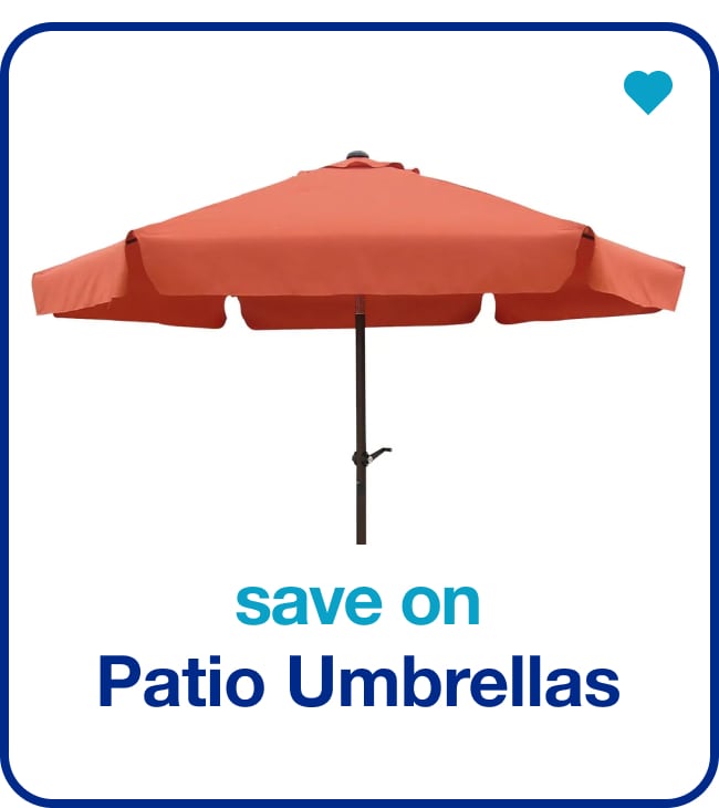 Save on Patio Umbrellas — Shop Now!
