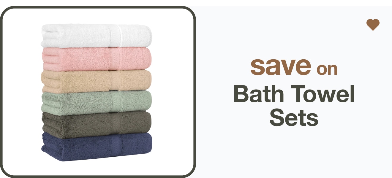 Save on Towel Sets — Shop Now!