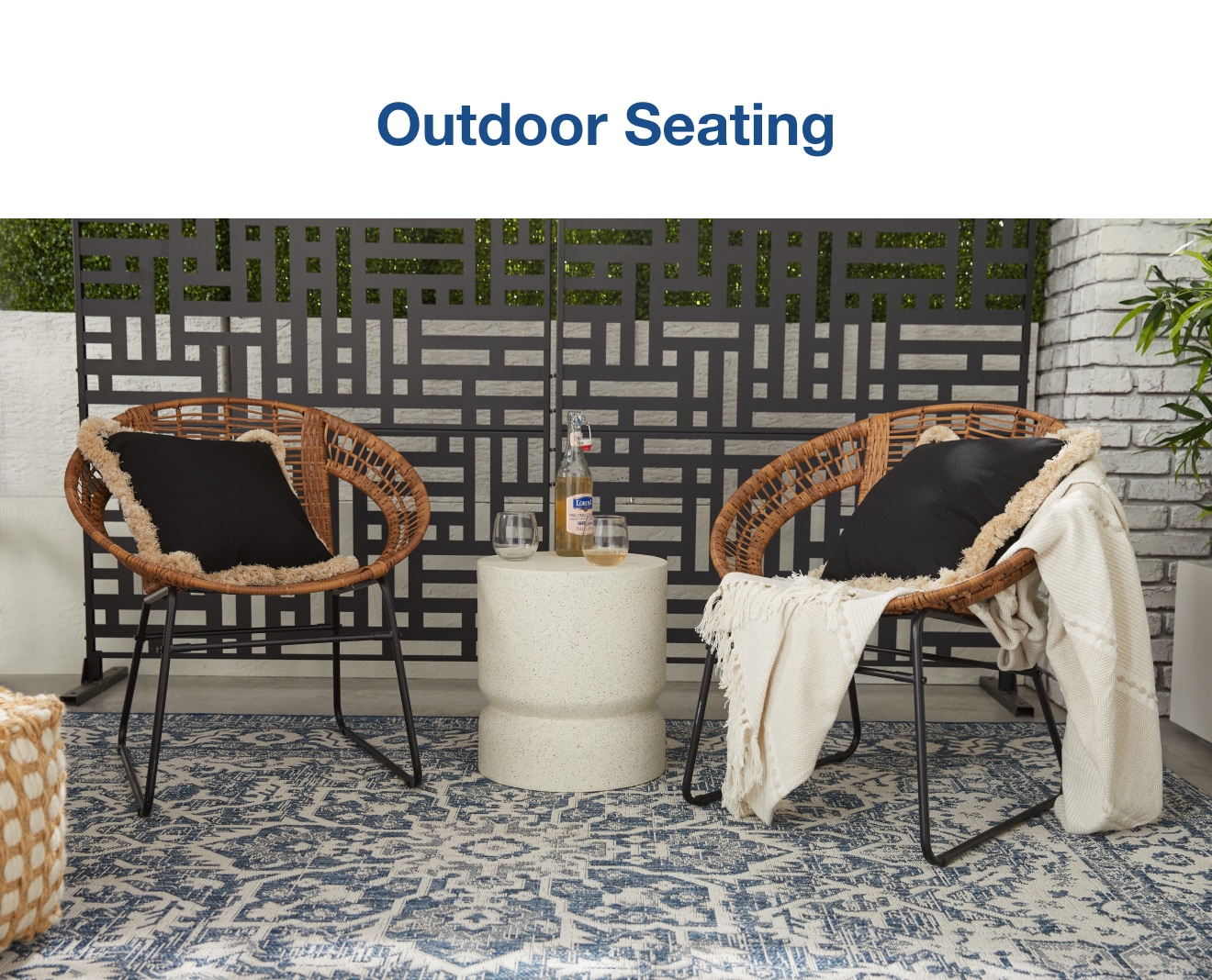 Outdoor Seating — Shop Now!