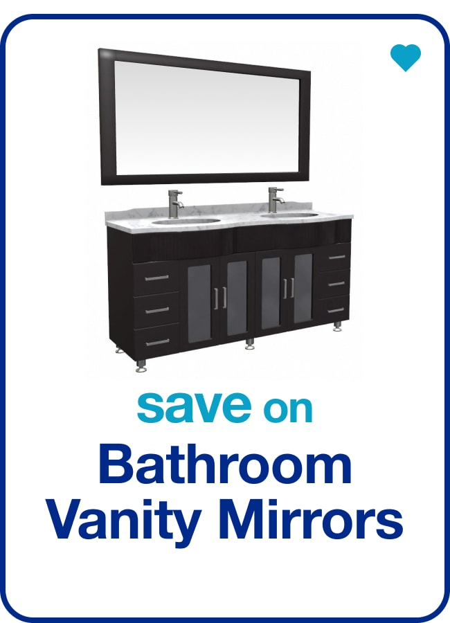 save on bathroom vanity mirrors