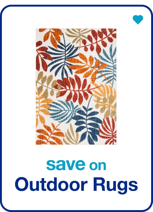 Save on Outdoor Rugs — Shop Now!