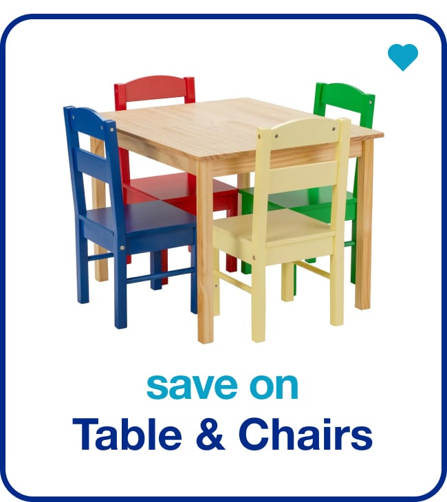 Tables & Chairs — Shop Now!