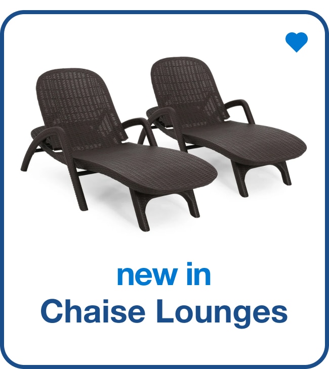 New in Chaise Lounges