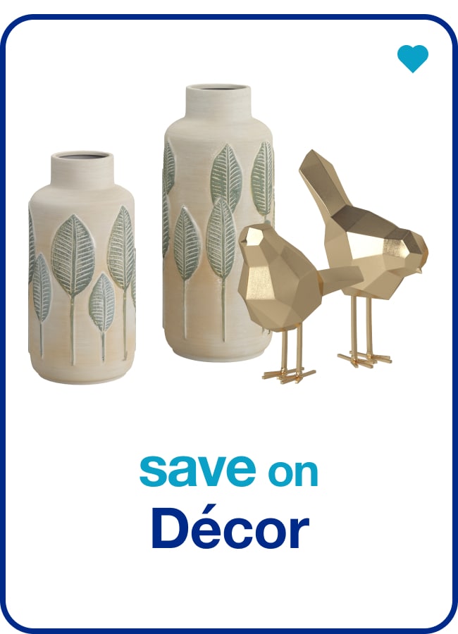 save on decor