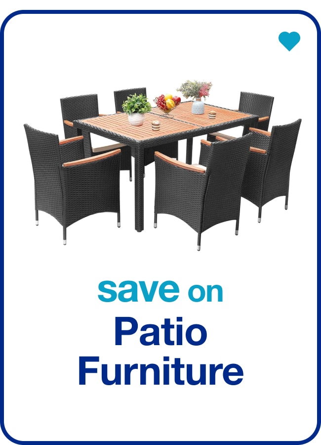 save on patio furniture