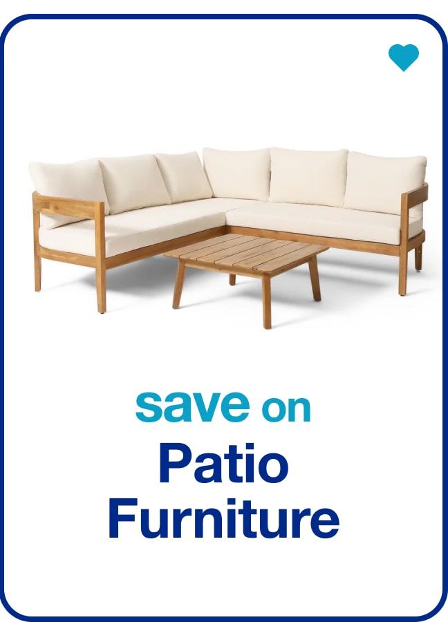 save on patio furniture