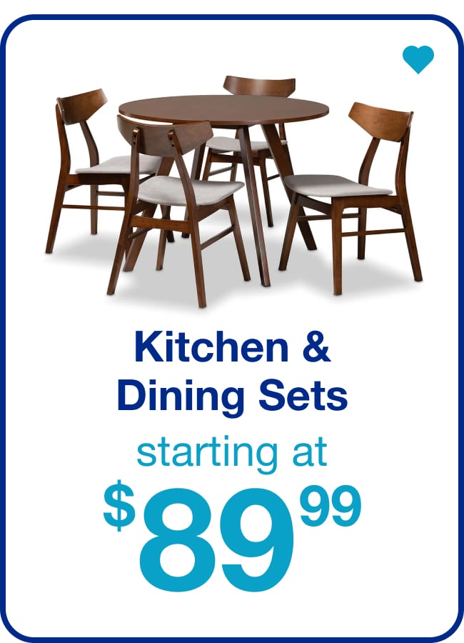 Kitchen & Dining Sets — Shop Now!