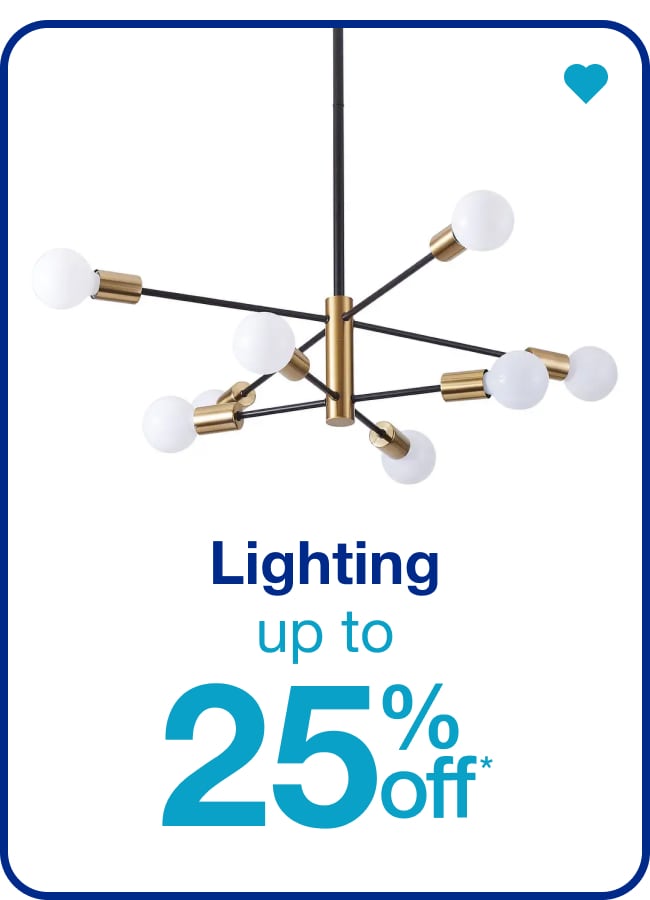 Lighting â€” Shop Now!