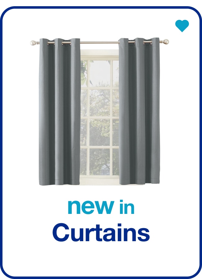 New in Curtains — Shop Now!