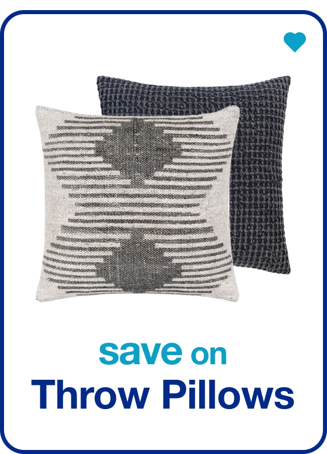 Save on Throw Pillows â€” Shop Now!