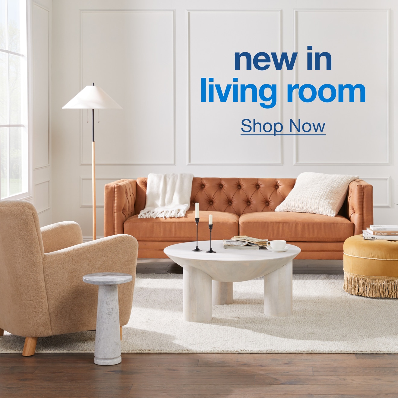 New in Living Room — Shop Now!