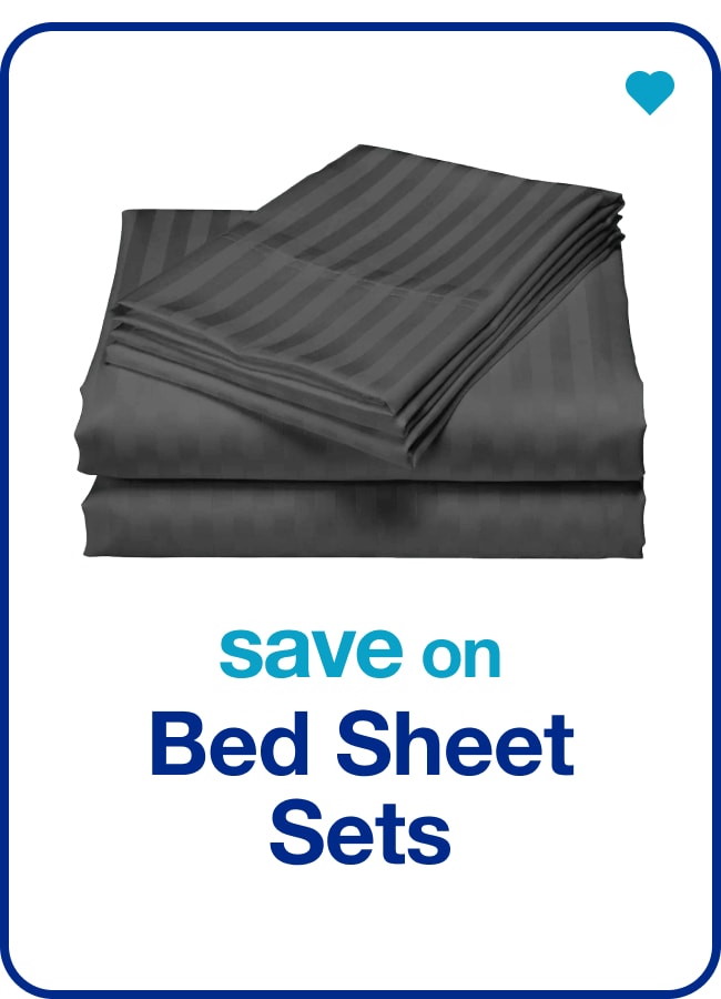 save on bed sheet sets